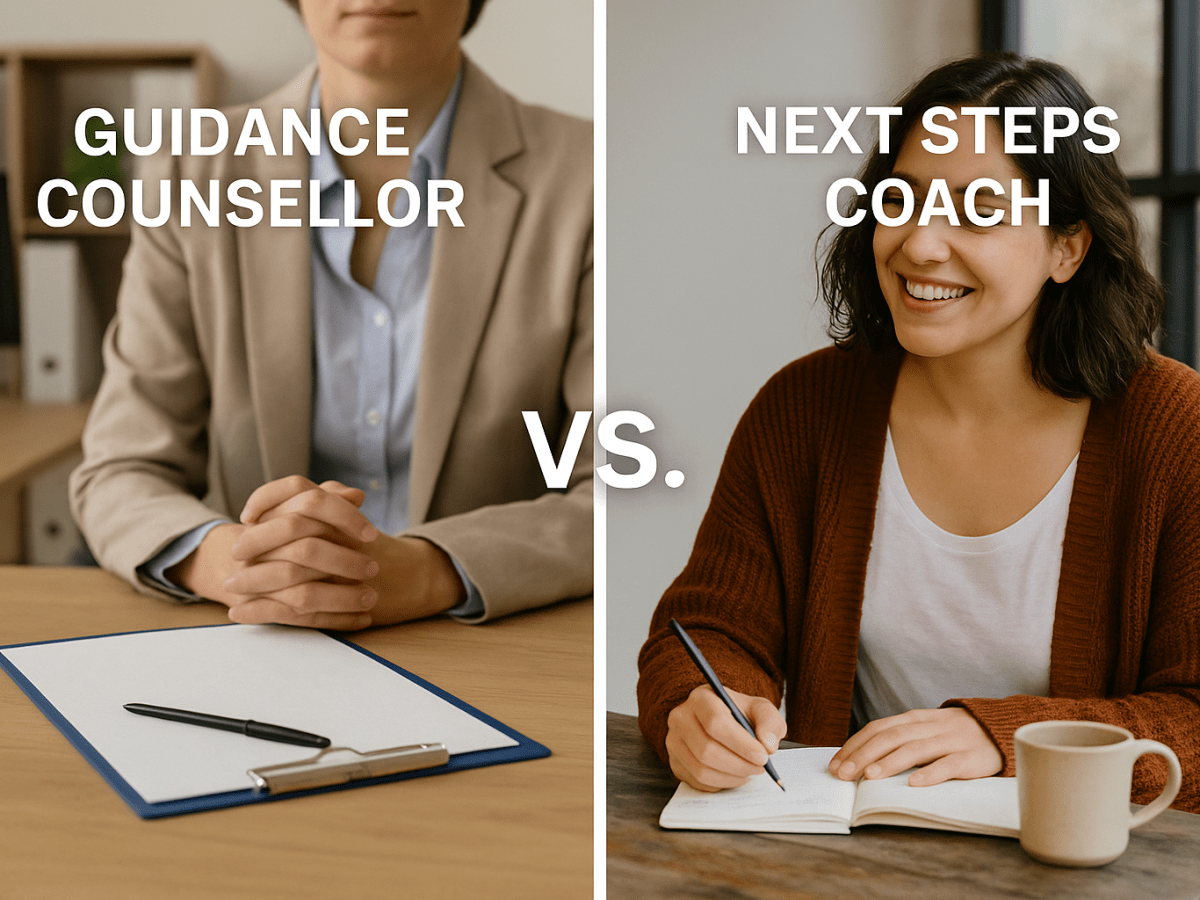 The Real Difference Between a Guidance Counsellor and a Next Steps&nbsp;Coach